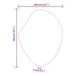 Casa si Gradina - Decoratiuni - Oglinzi - Oglinda de perete, argintiu, 50x40 cm - Infinity.ro