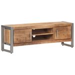 Casa si Gradina - Mobilier - Comode si corpuri - Comode - Comoda TV, 120 x 30 x 40 cm, lemn de mango nefinisat - Infinity.ro