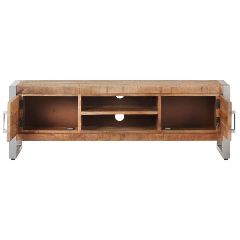 Casa si Gradina - Mobilier - Comode si corpuri - Comode - Comoda TV, 120 x 30 x 40 cm, lemn de mango nefinisat - Infinity.ro