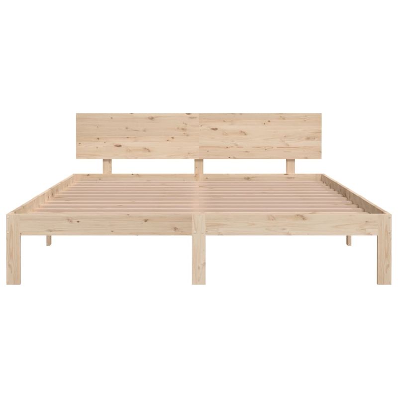 Casa si Gradina - Mobilier - Paturi si accesorii - Paturi - Cadru de pat, 160x200 cm, lemn masiv de pin - Infinity.ro