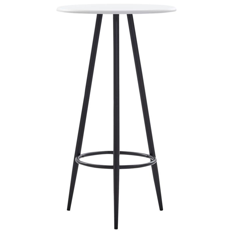 Casa si Gradina - Mobilier - Seturi de mobilier - Seturi bucatarie - Set de bar, 3 piese, gri inchis, material textil - Infinity.ro