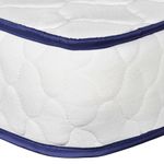 Casa si Gradina - Mobilier - Paturi si accesorii - Paturi - Pat cu saltea spuma memorie, alb, 90x200 cm, piele ecologica - Infinity.ro