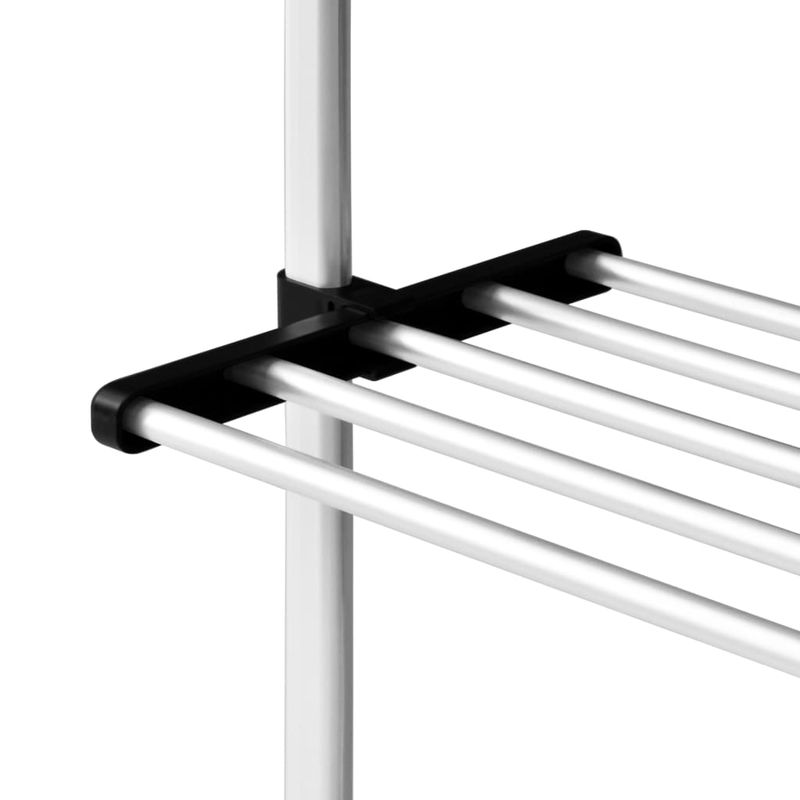 Casa si Gradina - Mobilier - Dulapuri si sifoniere - Sifoniere - Sistem de sifonier telescopic cu rafturi, aluminiu - Infinity.ro