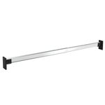 Casa si Gradina - Mobilier - Organizare si depozitare - Cuiere - Sine telescopice pentru dulap, 2 buc., argintiu, 58-100 cm - Infinity.ro