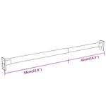 Casa si Gradina - Mobilier - Organizare si depozitare - Cuiere - Sine telescopice pentru dulap, 2 buc., argintiu, 58-100 cm - Infinity.ro