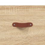 Casa si Gradina - Mobilier - Mese si birouri - Masute de cafea - Masute de cafea 2 buc. stejar sonoma 50x50x40 cm lemn compozit - Infinity.ro