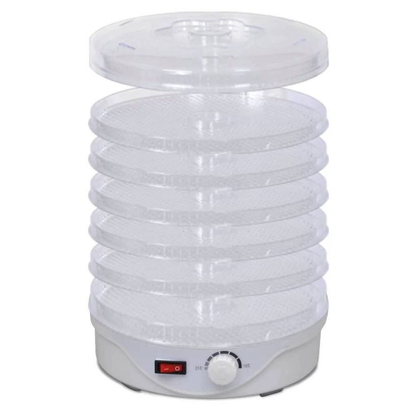 Electronice si Electrocasnice - Electrocasnice bucatarie - Aparate de gatit & desert - Deshidratoare - Deshidrator de alimente, rotund, 250 W, 6 tavi - Infinity.ro