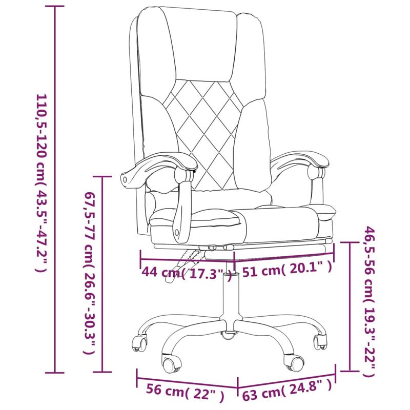 Casa si Gradina - Mobilier - Scaune si fotolii - Scaune - Scaun de birou rabatabil cu masaj, gri deschis, textil - Infinity.ro