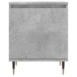 Casa si Gradina - Mobilier - Comode si corpuri - Noptiere - Noptiere, 2 buc., gri beton, 40x30x50 cm, lemn compozit - Infinity.ro