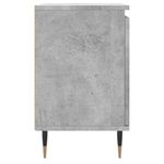 Casa si Gradina - Mobilier - Comode si corpuri - Noptiere - Noptiere, 2 buc., gri beton, 40x30x50 cm, lemn compozit - Infinity.ro