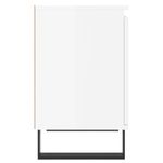 Casa si Gradina - Mobilier - Comode si corpuri - Noptiere - Noptiere, 2 buc., alb extralucios, 40x30x50 cm, lemn compozit - Infinity.ro