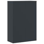 Casa si Gradina - Constructii - Depozitare, transport si protectie - Rafturi, fisete si vestiare - Fiset, antracit si rosu, 90x40x140 cm, otel - Infinity.ro