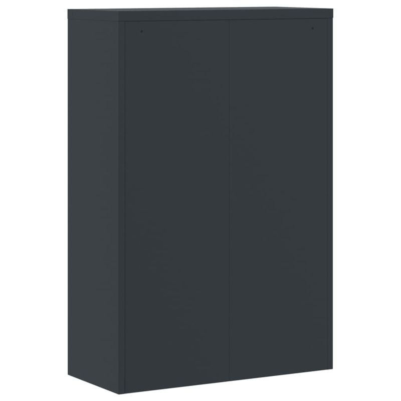 Casa si Gradina - Constructii - Depozitare, transport si protectie - Rafturi, fisete si vestiare - Fiset, antracit si rosu, 90x40x140 cm, otel - Infinity.ro