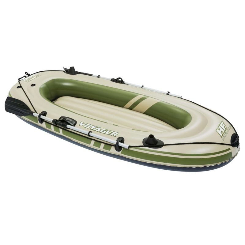 Sport si Outdoor - Sporturi acvatice - Rafting, caiac si canoe - Bestway Barca gonflabila Hydro Force Voyager 300, 243 x 102 cm - Infinity.ro