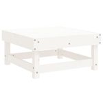 Casa si Gradina - Gradina si terasa - Mobilier exterior - Seturi mobila gradina - Set mobilier relaxare gradina, 8 piese, alb, lemn masiv de pin - Infinity.ro