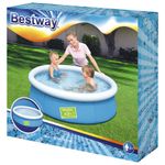 Casa si Gradina - Gradina si terasa - Piscine si accesorii - Piscine - Bestway Piscina My First Frame Pool, 152x38 cm - Infinity.ro