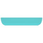 Casa si Gradina - Sanitare - Lavoar baie si accesorii - Lavoare si piedestale - Chiuveta dreptunghiulara lux verde deschis 71x38 cm ceramica - Infinity.ro