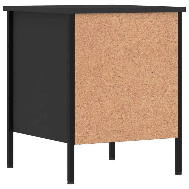 Casa si Gradina - Mobilier - Comode si corpuri - Noptiere - Noptiere, 2 buc., negru, 40x42x50 cm, lemn compozit - Infinity.ro