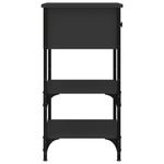 Casa si Gradina - Mobilier - Comode si corpuri - Noptiere - Noptiera, negru, 34x36x70 cm, lemn compozit - Infinity.ro