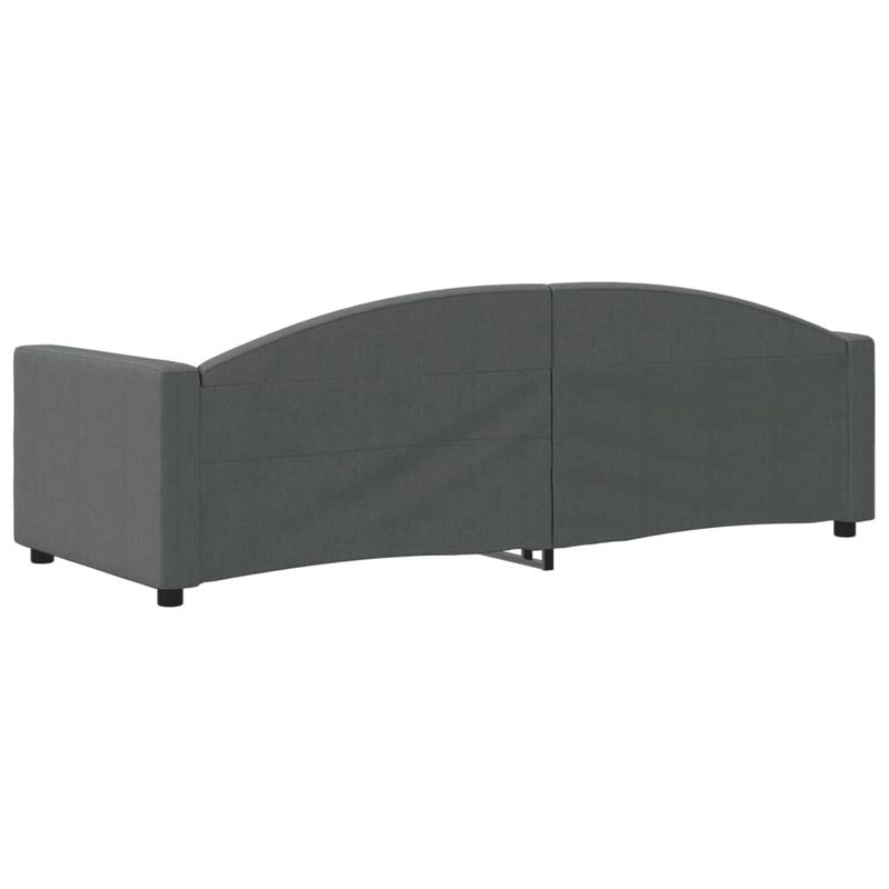 Casa si Gradina - Mobilier - Paturi si accesorii - Paturi - Cadru de pat, gri inchis, 80x200 cm, textil - Infinity.ro