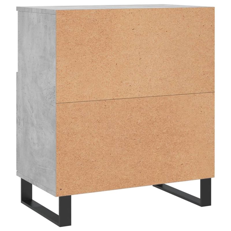 Casa si Gradina - Mobilier - Comode si corpuri - Comode - Servante, 2 piese, gri beton, lemn prelucrat - Infinity.ro