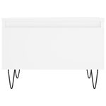 Casa si Gradina - Mobilier - Mese si birouri - Masute de cafea - Masute de cafea, 2 buc., alb, 50x46x35 cm, lemn prelucrat - Infinity.ro