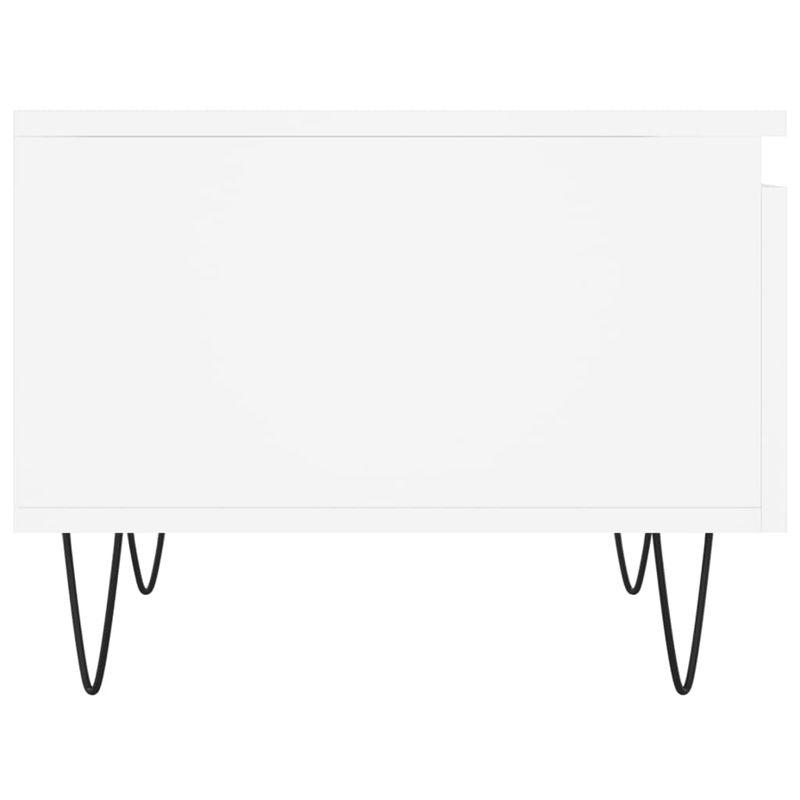 Casa si Gradina - Mobilier - Mese si birouri - Masute de cafea - Masute de cafea, 2 buc., alb, 50x46x35 cm, lemn prelucrat - Infinity.ro