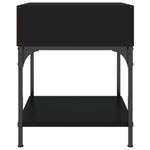 Casa si Gradina - Mobilier - Comode si corpuri - Noptiere - Noptiere, 2 buc., negru, 40x41x50 cm, lemn compozit - Infinity.ro