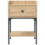 Casa si Gradina - Mobilier - Comode si corpuri - Noptiere - Noptiera, stejar sonoma, 40,5x31x60 cm, lemn compozit - Infinity.ro