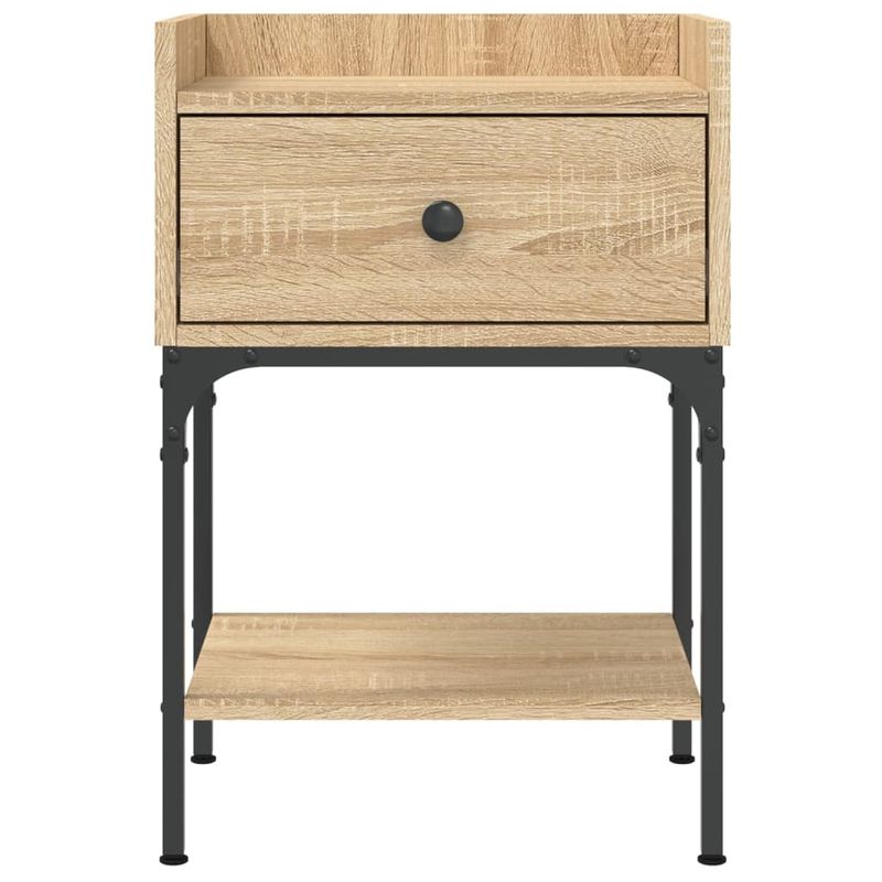 Casa si Gradina - Mobilier - Comode si corpuri - Noptiere - Noptiera, stejar sonoma, 40,5x31x60 cm, lemn compozit - Infinity.ro