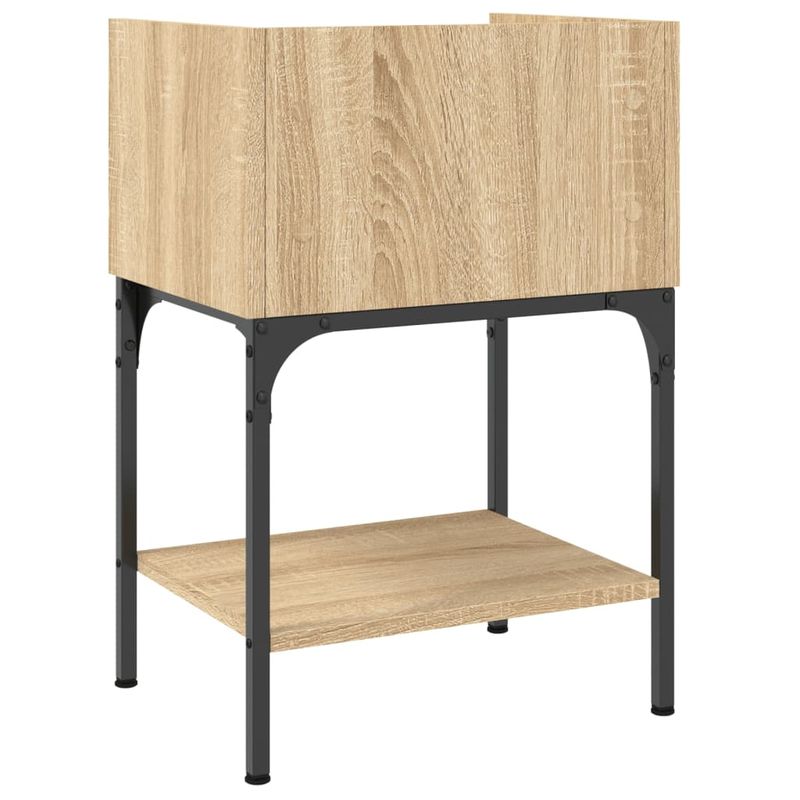 Casa si Gradina - Mobilier - Comode si corpuri - Noptiere - Noptiera, stejar sonoma, 40,5x31x60 cm, lemn compozit - Infinity.ro
