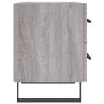 Casa si Gradina - Mobilier - Comode si corpuri - Noptiere - Noptiera, gri sonoma, 40x35x47,5 cm, lemn compozit - Infinity.ro