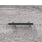 Casa si Gradina - Mobilier - Comode si corpuri - Noptiere - Noptiera, gri sonoma, 40x35x47,5 cm, lemn compozit - Infinity.ro