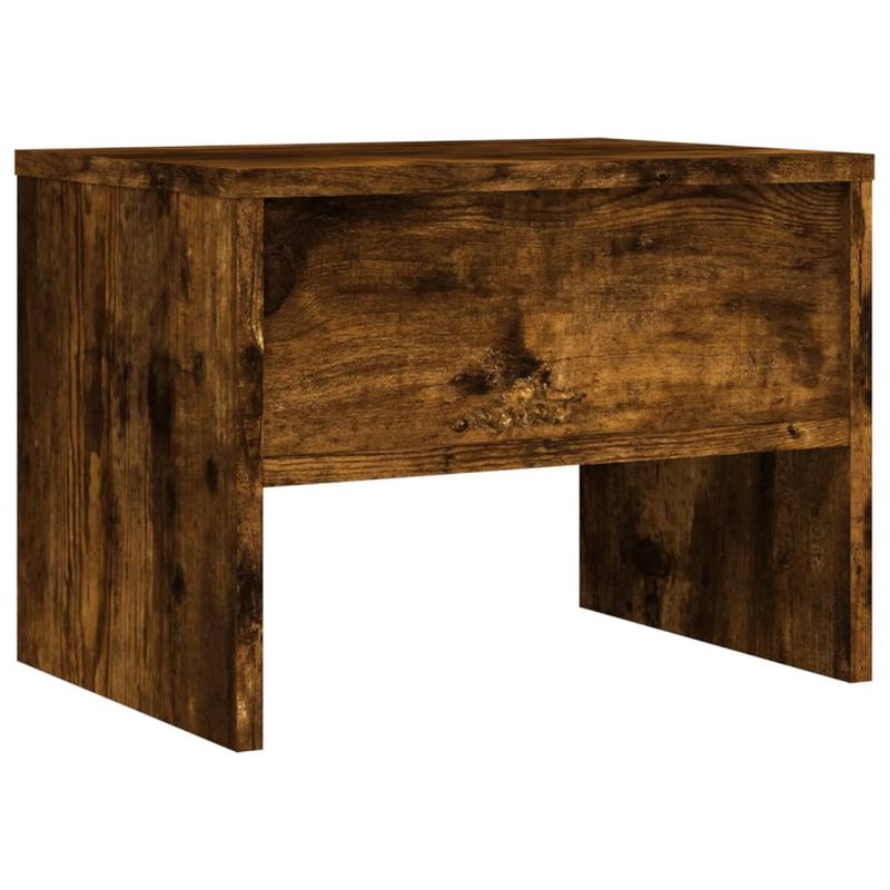 Casa si Gradina - Mobilier - Comode si corpuri - Noptiere - Noptiera, stejar fumuriu, 40x30x30 cm, lemn prelucrat - Infinity.ro