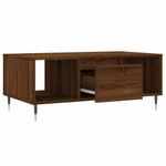Casa si Gradina - Mobilier - Mese si birouri - Masute de cafea - Masuta de cafea, stejar maro, 90x50x36,5 cm, lemn prelucrat - Infinity.ro