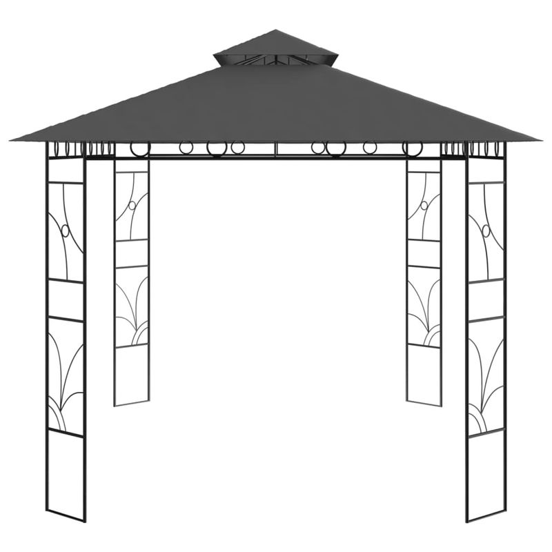 Casa si Gradina - Gradina si terasa - Umbrele si pavilioane - Pavilioane - Pavilion, antracit, 4x3x2,7 m, 160 g/m² - Infinity.ro