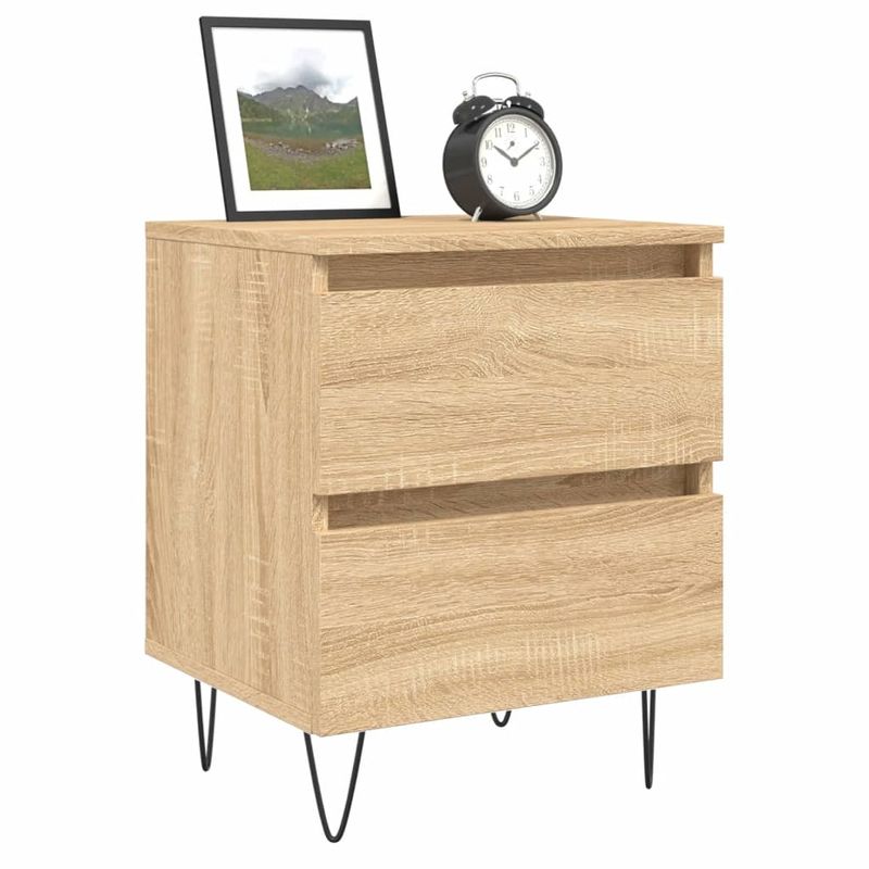 Casa si Gradina - Mobilier - Comode si corpuri - Noptiere - Noptiera, stejar sonoma, 40x35x50 cm, lemn compozit - Infinity.ro