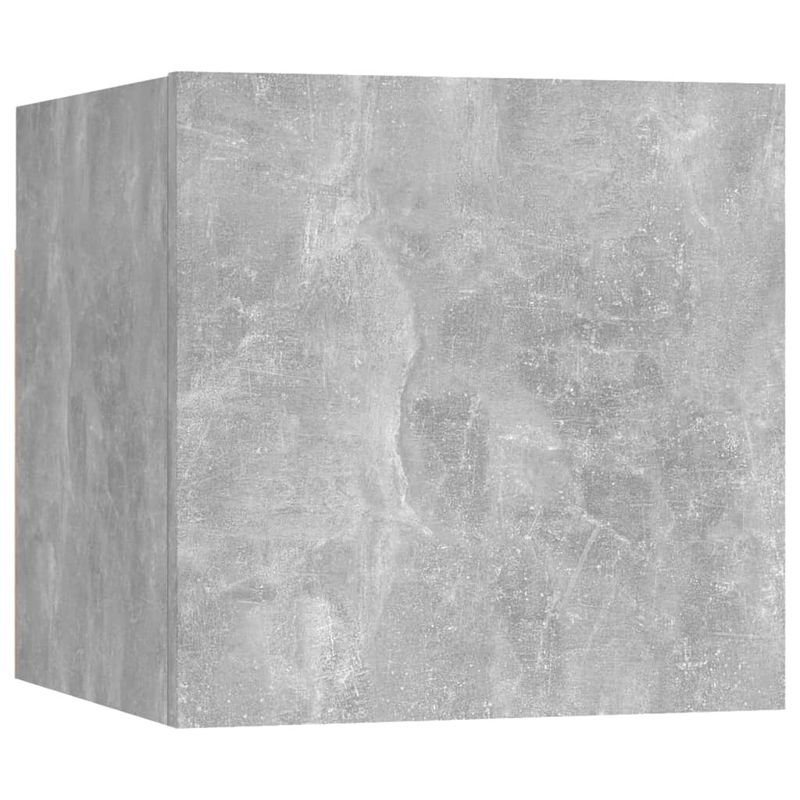 Casa si Gradina - Mobilier - Seturi de mobilier - Seturi living - Set de dulapuri TV, 10 piese, gri beton, lemn prelucrat, cantitate în pachet: 1, lăţime 180 cm - Infinity.ro