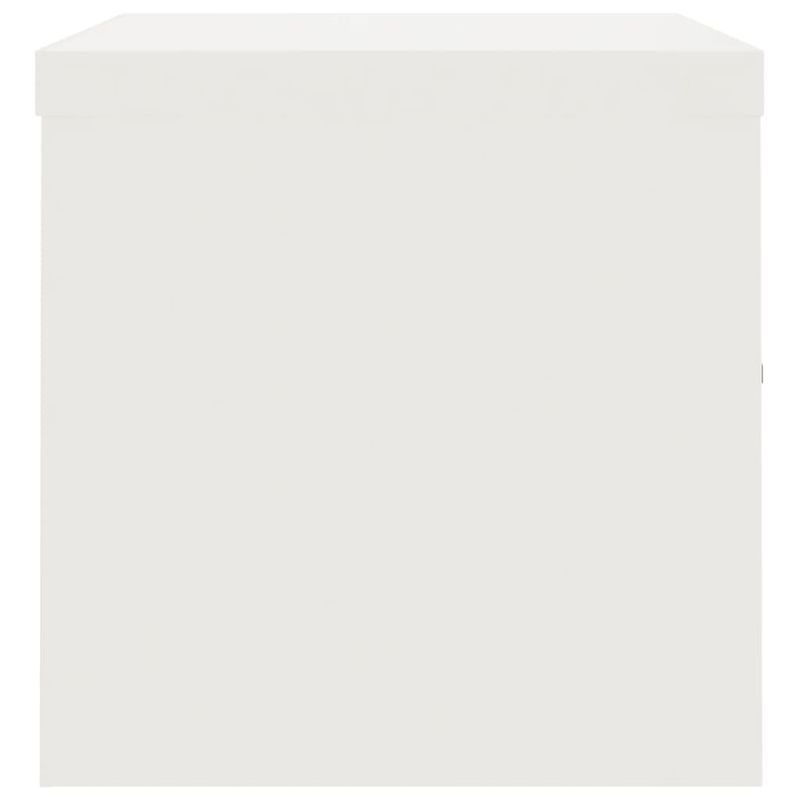 Casa si Gradina - Constructii - Depozitare, transport si protectie - Rafturi, fisete si vestiare - Fiset, alb, 90x40x40 cm, otel - Infinity.ro