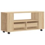 Casa si Gradina - Mobilier - Comode si corpuri - Comode - Comoda TV, stejar sonoma, 102x34,5x43 cm, lemn prelucrat - Infinity.ro