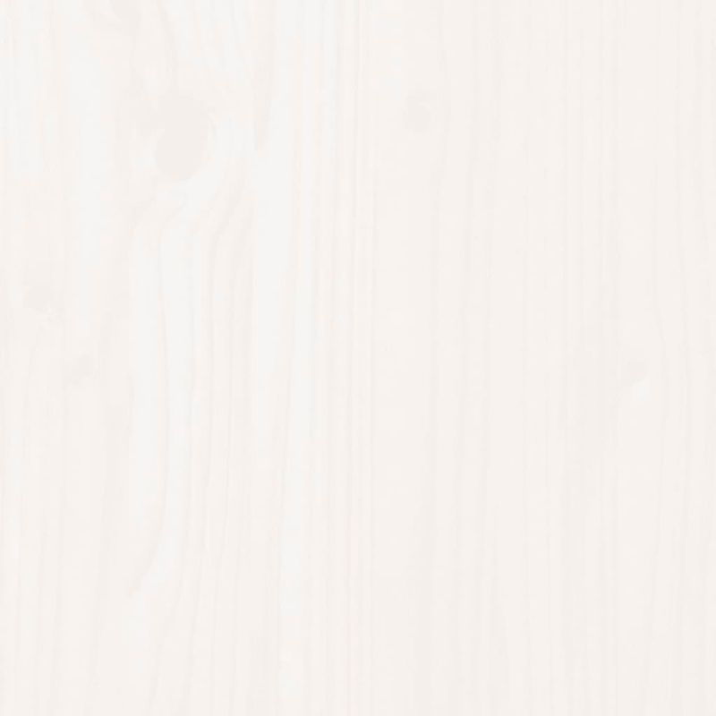 Casa si Gradina - Gradina si terasa - Mobilier exterior - Seturi mobila gradina - Set mobilier de gradina, 7 piese, alb, lemn masiv de pin - Infinity.ro