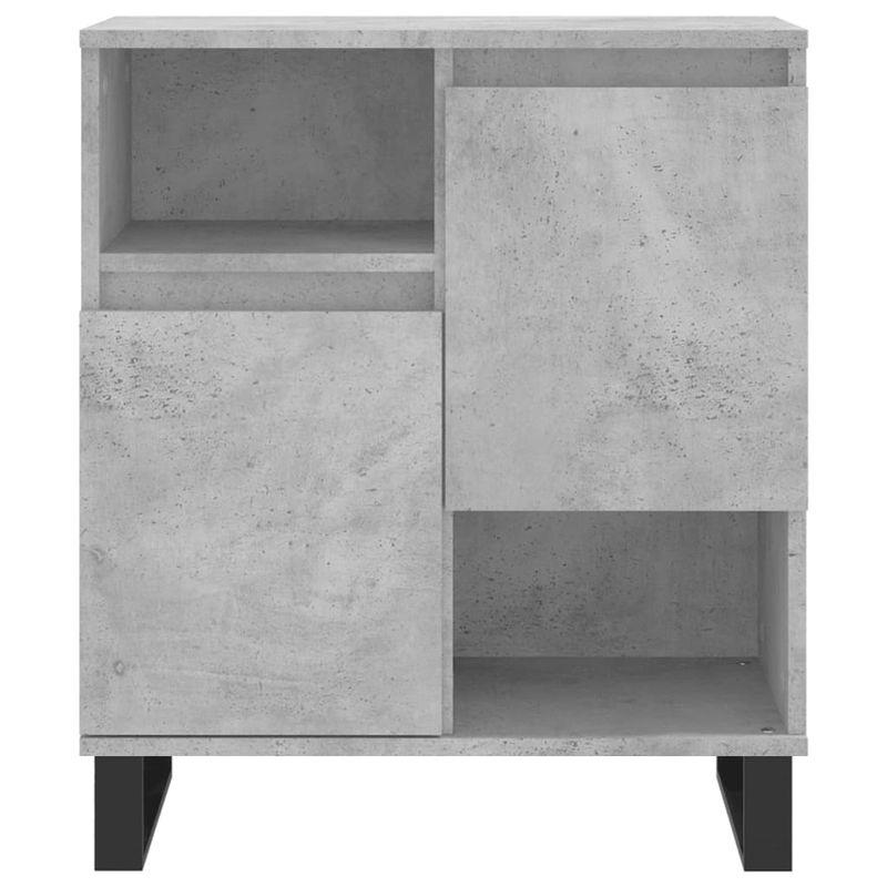 Casa si Gradina - Mobilier - Comode si corpuri - Comode - Servante, 3 piese, gri beton, lemn prelucrat - Infinity.ro