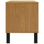 Casa si Gradina - Mobilier - Comode si corpuri - Comode - Dulap TV „FLAM” 110x40x50 cm, lemn masiv de pin - Infinity.ro