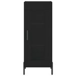 Casa si Gradina - Mobilier - Comode si corpuri - Comode - Dulap inalt, negru, 34,5x34x180 cm, lemn prelucrat - Infinity.ro