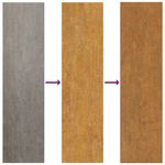 Casa si Gradina - Decoratiuni - Decoratiuni perete - Decor perete gradina 105x55 cm design harta lumii otel Corten - Infinity.ro