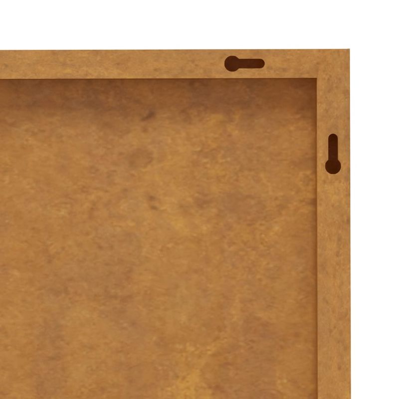 Casa si Gradina - Decoratiuni - Decoratiuni perete - Decor perete gradina 105x55 cm design harta lumii otel Corten - Infinity.ro