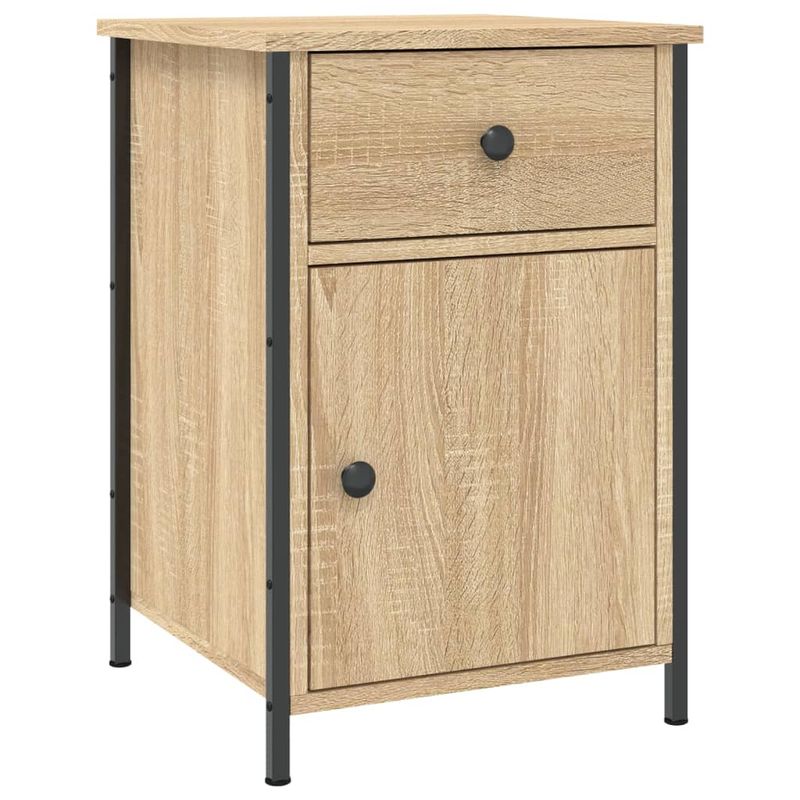 Casa si Gradina - Mobilier - Comode si corpuri - Noptiere - Noptiere, 2 buc., stejar sonoma, 40x42x60 cm, lemn prelucrat - Infinity.ro