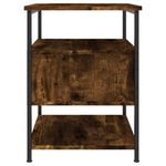 Casa si Gradina - Mobilier - Comode si corpuri - Noptiere - Noptiere, 2 buc., stejar fumuriu, 40x42x56 cm, lemn compozit - Infinity.ro