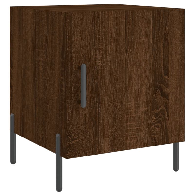 Casa si Gradina - Mobilier - Comode si corpuri - Noptiere - Noptiere, 2 buc., stejar maro, 40x40x50 cm, lemn compozit - Infinity.ro