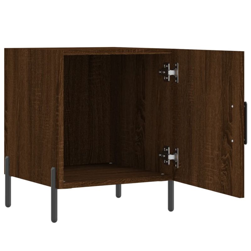 Casa si Gradina - Mobilier - Comode si corpuri - Noptiere - Noptiere, 2 buc., stejar maro, 40x40x50 cm, lemn compozit - Infinity.ro